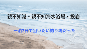 新潟県糸魚川市 親不知港・親不知海水浴場